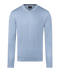 Lichtblauwe pullover met V-neck