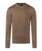Coffee pullover met crewneck