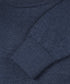 Indigo pullover met crewneck