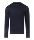 Navy pullover met crewneck