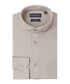 Beige Japanese knitted shirt van Innocente