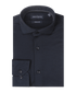 Navy Japanese knitted shirt van Innocente