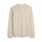Beige pullover met ronde hals van lamswol van Original Penguin