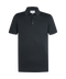 Nachtzwarte polo met korte mouw