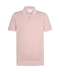 Oudroze polo met korte mouw