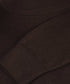 Donkerbruine pullover met crewneck