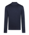Navy pullover met crewneck