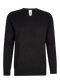 Zwarte pullover met V-hals