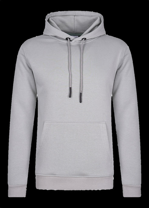 Stormgrijze hoodie