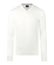 Off white pullover met V-neck
