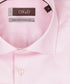 Lichtroze overhemd met dubbele manchetten