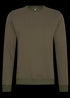 Donkergroen sweatshirt
